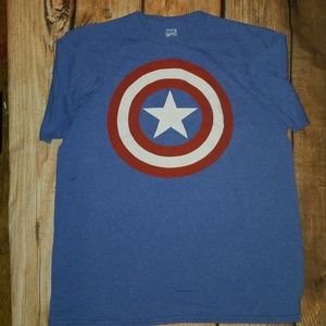 Marvel comics Captain America graphic tee